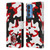 AC Milan Crest Patterns Camouflage Leather Book Wallet Case Cover For Motorola Edge 20 Pro