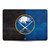 NHL Buffalo Sabres Half Distressed Vinyl Sticker Skin Decal Cover for Apple MacBook Pro 13" A1989 / A2159