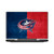 NHL Columbus Blue Jackets Half Distressed Vinyl Sticker Skin Decal Cover for HP Spectre Pro X360 G2