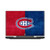 NHL Montreal Canadiens Half Distressed Vinyl Sticker Skin Decal Cover for HP Pavilion 15.6" 15-dk0047TX