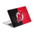 NHL New Jersey Devils Half Distressed Vinyl Sticker Skin Decal Cover for Apple MacBook Pro 13.3" A1708