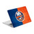 NHL New York Islanders Half Distressed Vinyl Sticker Skin Decal Cover for Apple MacBook Pro 15.4" A1707/A1990