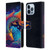 Wumples Cosmic Animals Clouded Koi Fish Leather Book Wallet Case Cover For Apple iPhone 13 Pro Max