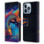 Wumples Cosmic Animals Clouded Koi Fish Leather Book Wallet Case Cover For Apple iPhone 13 Pro
