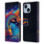 Wumples Cosmic Animals Clouded Koi Fish Leather Book Wallet Case Cover For Apple iPhone 14 Plus
