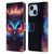 Wumples Cosmic Animals Owl Leather Book Wallet Case Cover For Apple iPhone 14 Plus