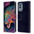 Wumples Cosmic Animals Clouded Lion Leather Book Wallet Case Cover For Nokia X30
