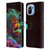 Wumples Cosmic Animals Clouded Monkey Leather Book Wallet Case Cover For Xiaomi Mi 11