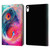 Wumples Cosmic Arts Blue And Pink Yin Yang Vortex Leather Book Wallet Case Cover For Apple iPad 10.9 (2022)