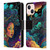 Wumples Cosmic Arts Cloud Goddess Leather Book Wallet Case Cover For Apple iPhone 13 Mini