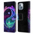 Wumples Cosmic Arts Clouded Yin Yang Leather Book Wallet Case Cover For Apple iPhone 14