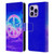 Wumples Cosmic Arts Clouded Peace Symbol Leather Book Wallet Case Cover For Apple iPhone 14 Pro Max