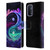 Wumples Cosmic Arts Clouded Yin Yang Leather Book Wallet Case Cover For OPPO A54 5G