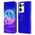 Wumples Cosmic Arts Clouded Peace Symbol Leather Book Wallet Case Cover For OPPO Reno8 Pro