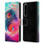 Wumples Cosmic Arts Blue And Pink Yin Yang Vortex Leather Book Wallet Case Cover For Sony Xperia 1 IV