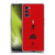 AC Milan Crest Patterns Red Soft Gel Case for OPPO Reno 4 Pro 5G