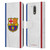 FC Barcelona 2023/24 Crest Kit Away Leather Book Wallet Case Cover For Motorola Moto G41