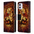 Tom Wood Fire Creatures Tiger Leather Book Wallet Case Cover For Apple iPhone 11