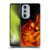 Tom Wood Fire Creatures Wolf Stalker Soft Gel Case for Motorola Edge X30