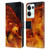 Tom Wood Fire Creatures Wolf Stalker Leather Book Wallet Case Cover For OPPO Reno8 Pro