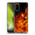 Tom Wood Fire Creatures Wolf Stalker Soft Gel Case for Samsung Galaxy S20 / S20 5G