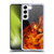 Tom Wood Fire Creatures Wolf Stalker Soft Gel Case for Samsung Galaxy S22 5G