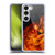 Tom Wood Fire Creatures Wolf Stalker Soft Gel Case for Samsung Galaxy S23 5G