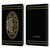AC Milan Crest Black And Gold Leather Book Wallet Case Cover For Amazon Kindle Paperwhite 1 / 2 / 3