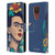 Frida Kahlo Sketch Flowers Leather Book Wallet Case Cover For Motorola Moto E7 Plus