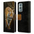 Simone Gatterwe Animals Siberian Tiger Leather Book Wallet Case Cover For OnePlus 9