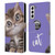Animal Club International Faces Persian Cat Leather Book Wallet Case Cover For Samsung Galaxy S21 5G