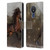 Simone Gatterwe Horses Brown Leather Book Wallet Case Cover For Nokia C21
