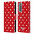 Animal Club International Patterns Polka Dots Red Leather Book Wallet Case Cover For Huawei P Smart (2021)