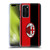 AC Milan Crest Red And Black Soft Gel Case for Huawei P40 5G