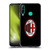AC Milan Crest Full Colour Black Soft Gel Case for Huawei P40 lite E