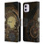 Simone Gatterwe Steampunk Clocks Leather Book Wallet Case Cover For Apple iPhone 11