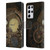 Simone Gatterwe Steampunk Clocks Leather Book Wallet Case Cover For Samsung Galaxy S21 Ultra 5G
