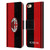 AC Milan Crest Red And Black Leather Book Wallet Case Cover For Apple iPhone 6 / iPhone 6s