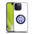 Fc Internazionale Milano Badge Logo On White Soft Gel Case for Apple iPhone 14 Pro Max & MagSafe