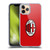 AC Milan Crest Full Colour Red Soft Gel Case for Apple iPhone 11 Pro