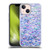 Micklyn Le Feuvre Marble Patterns Mosaic In Amethyst And Lapis Lazuli Soft Gel Case for Apple iPhone 13 Mini