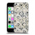 Micklyn Le Feuvre Marble Patterns Monochrome Art Deco Tiles Soft Gel Case for Apple iPhone 5c