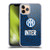 Fc Internazionale Milano Patterns Abstract 2 Soft Gel Case for Apple iPhone 11 Pro & MagSafe