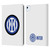 Fc Internazionale Milano Badge Logo On White Leather Book Wallet Case Cover For Apple iPad Air 11 2020/2022/2024