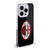 AC Milan Crest Full Colour Black Soft Gel Case for Apple iPhone 13 Pro & MagSafe