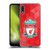 Liverpool Football Club Crest 1 Red Geometric 1 Soft Gel Case for LG K22