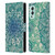 Micklyn Le Feuvre Mandala 3 Emerald Doodle Leather Book Wallet Case Cover For OnePlus Nord 2 5G