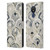 Micklyn Le Feuvre Marble Patterns Monochrome Art Deco Tiles Leather Book Wallet Case Cover For Nokia C21