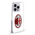 AC Milan Crest Full Colour Black Soft Gel Case for Apple iPhone X / iPhone XS