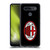 AC Milan Crest Full Colour Black Soft Gel Case for LG K51S